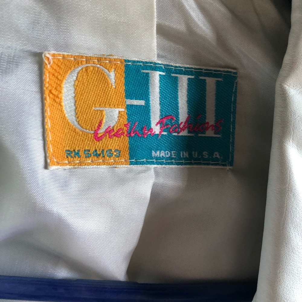 White leather jacket - Picture 2 of 3